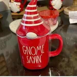 Valentine’s ❤️ NWT GNOME MUG AND TOPPER